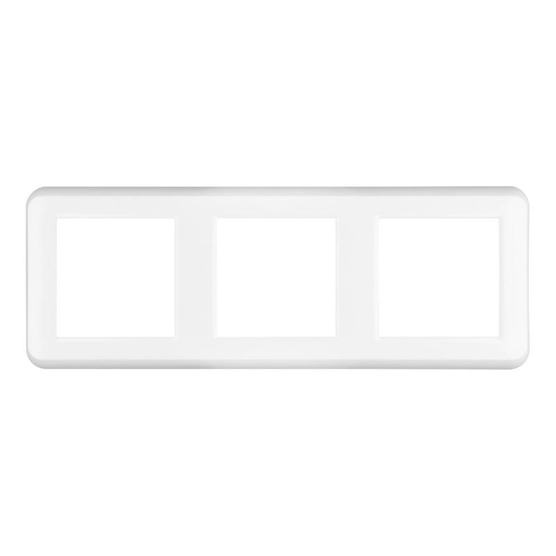 Рамка трехместная Arlight FRM-VERSA-PL-3-WH 043782