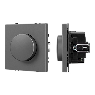 Механизм светорегулятора Arlight SWT-NOBE-DLR-SFPL-GR (250V, 300W) (Серый базальт) 054327(1)