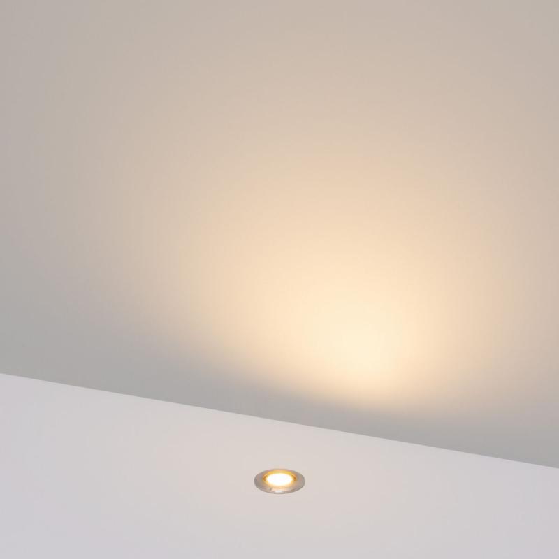 Ландшафтный светильник Arlight ART-PELURU-GROUND-R23-1W Warm3000 (SL, 100 deg, 24V) (IP67 Металл) 057833