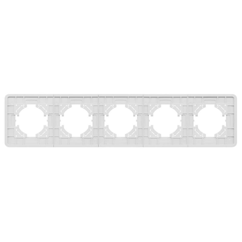 Рамка на 5 постов алюминиевая Arlight FRM-AKIRY-SFAL-5-SR 049746