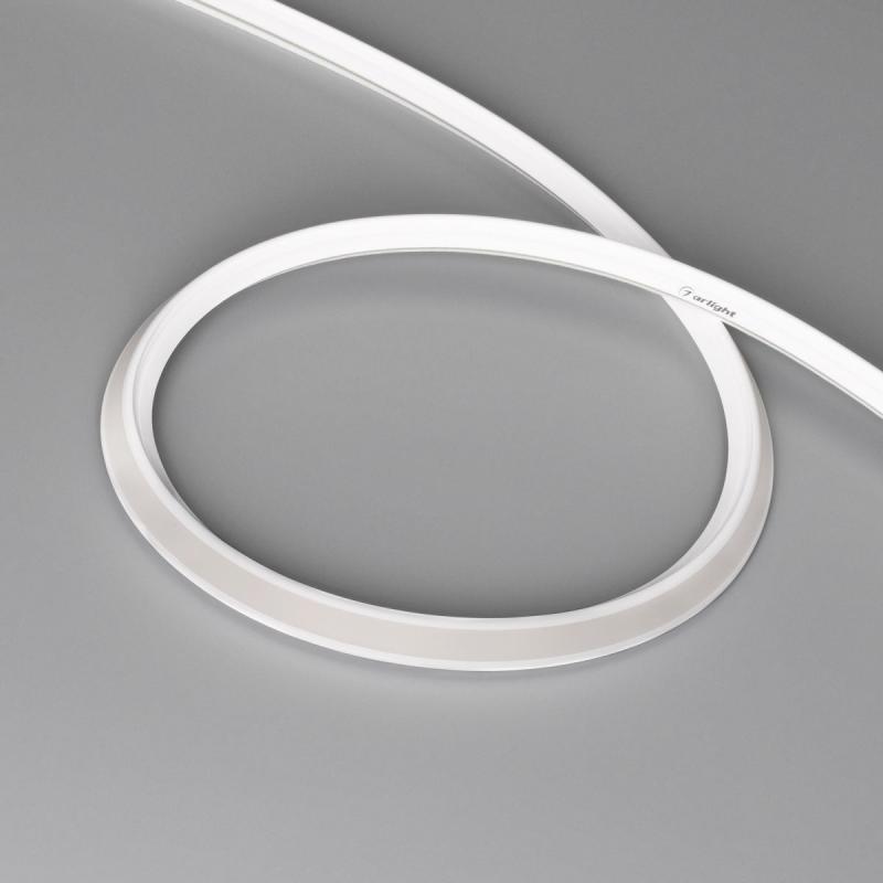 Светодиодная лента герметичная Arlight MOONLIGHT-3D-T-X544-10x10mm 24V Day4000 (8 W/m, IP67, 5m, wire x1) (Вывод боковой) 049471