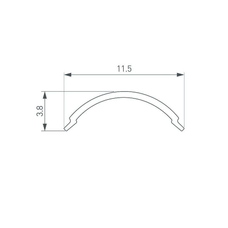 Экран Arlight SL-KANT-H10 ROUND OPAL 049167