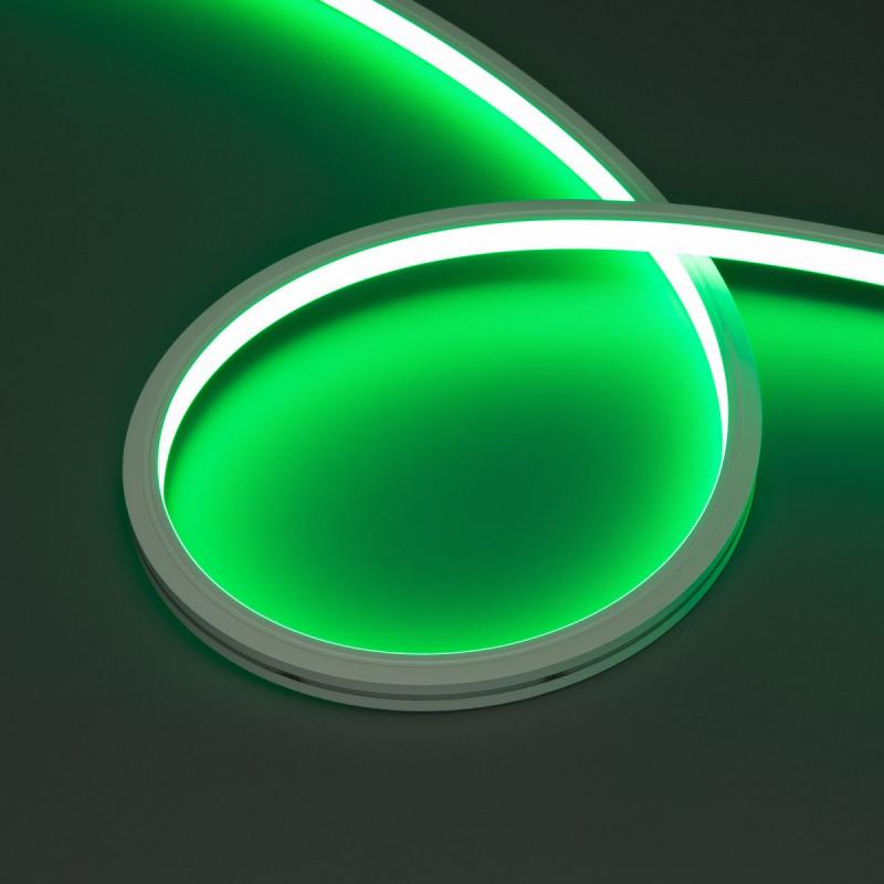 Светодиодная лента герметичная Arlight MOONLIGHT-PRO-TOP-X360-13x12mm 24V RGB (12 W/m, IP67, 10m, wire x2) (Вывод боковой) 055310