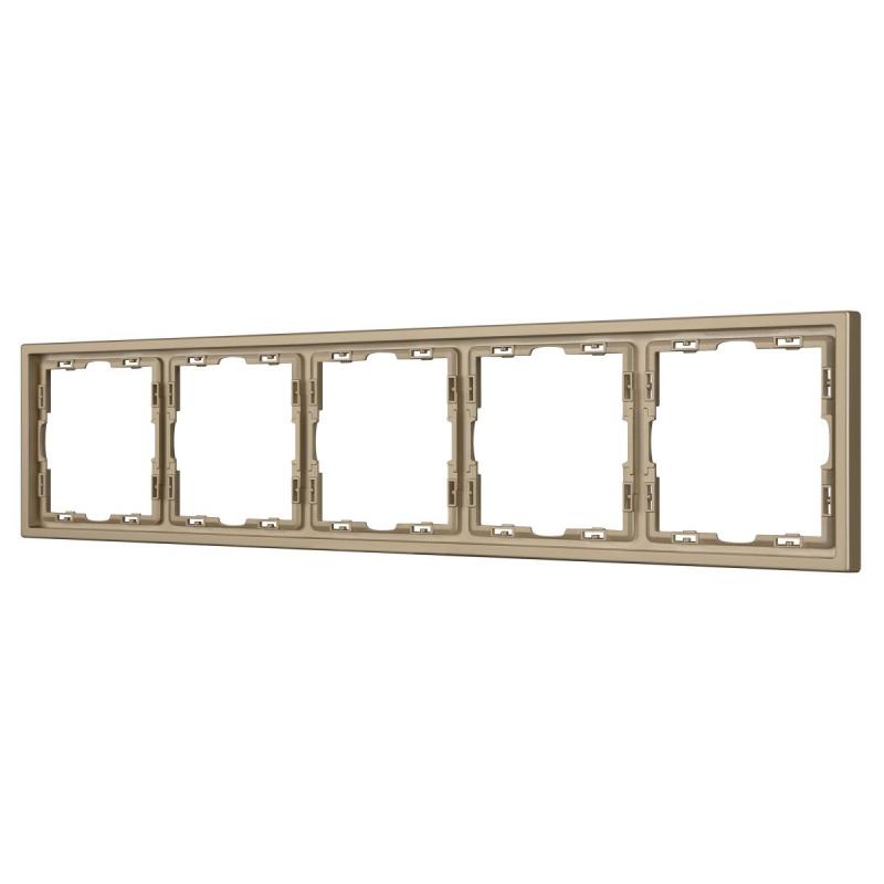 Рамка пластиковая Arlight FRM-NOBE-SFPL-5-GD 054229