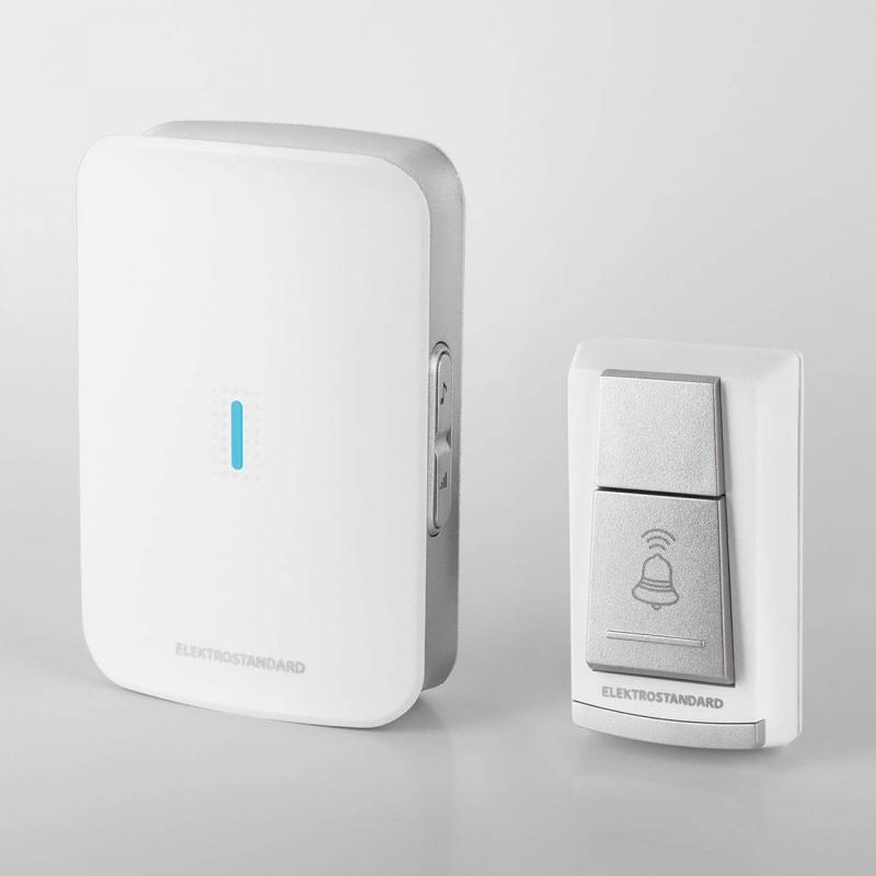 Звонок беспроводной Elektrostandard DBQ19M WL 36M IP44 белый 4690389140167