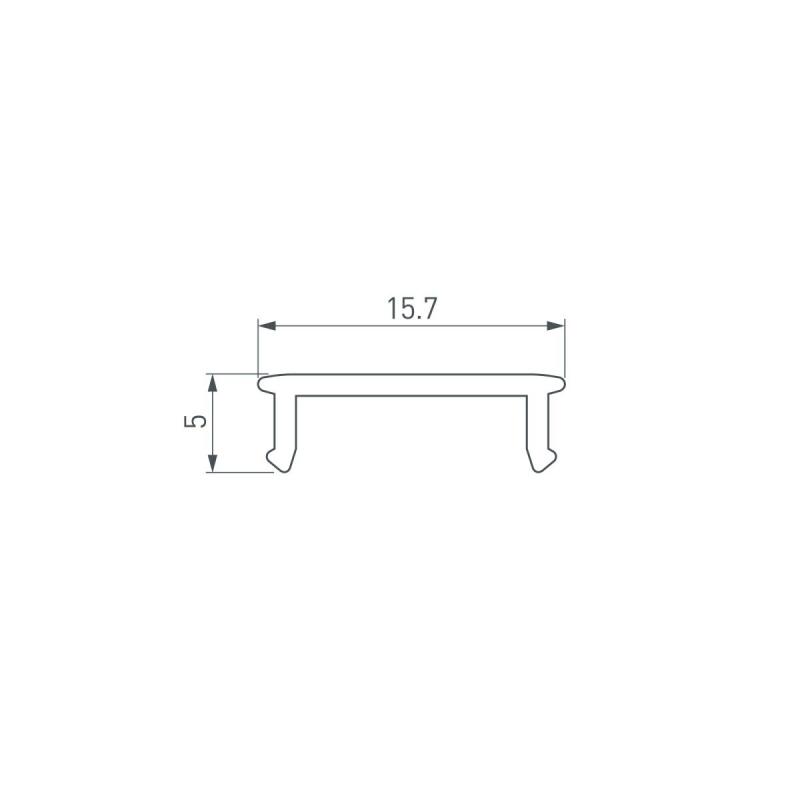 Экран Arlight LINE-2000 MARBLE GREY (Пластик) 058283