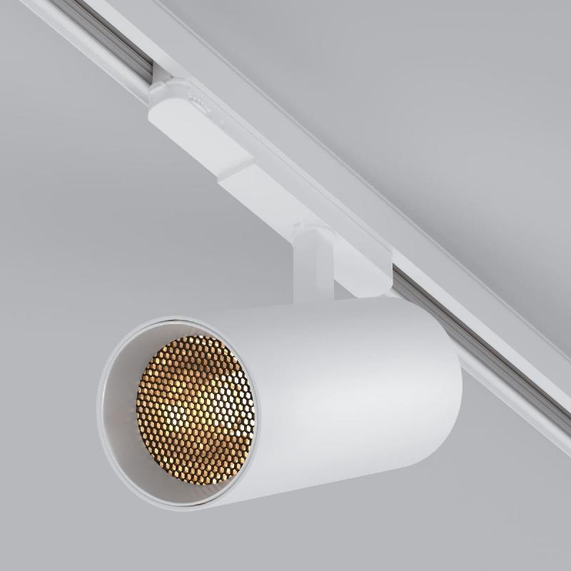 Трековый трехфазный светильник Arlight LGD-GERA-4TR-R90-40W Day4000 (WH, 55 deg, 230V) 055143