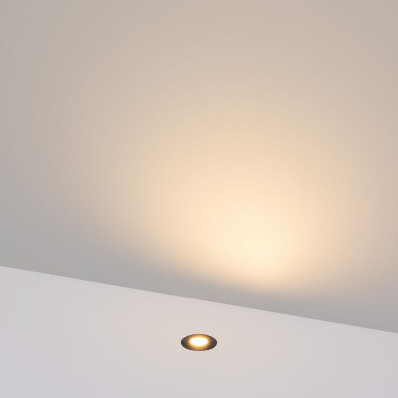 Ландшафтный светильник Arlight ART-PELURU-GROUND-R23-1W Warm3000 (GR, 100 deg, 24V) (IP67 Металл) 057831