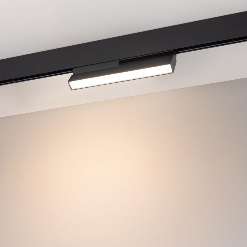 Трековый магнитный светильник Arlight MAG-ORIENT-FLAT-FOLD-S230-12W Day4000-MIX (BK, 80 deg, 48V, TUYA Zigbee) (IP20 Металл) 056401