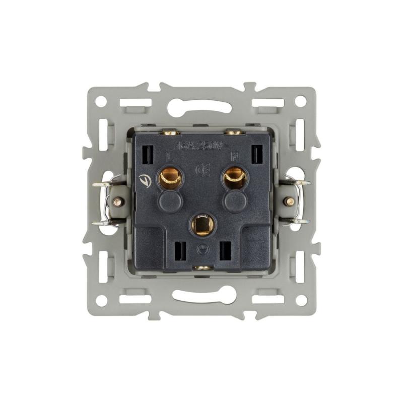 Механизм электрической розетки Arlight SCT-GP-MEU-PL-GR (250V, 16A) 043741