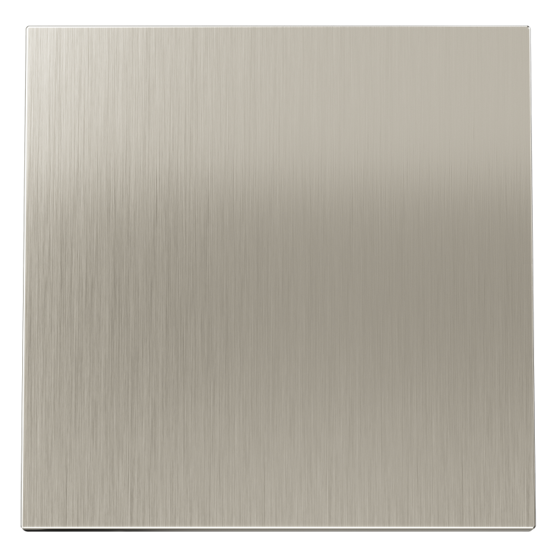 Клавиша для выключателя/переключателя одноклавишного, S70 Metal (никель)