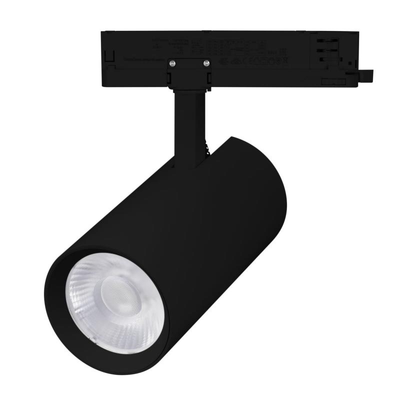 Трековый трехфазный светильник Arlight LGD-GERA-4TR-R90-40W Warm3000 (BK, 55 deg, 230V, TRIAC) (IP20 Металл) 058940