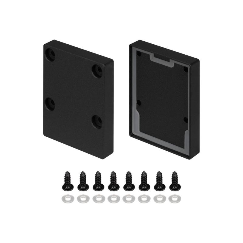 Заглушка Arlight IP-LINE-4050 BLACK глухая (Металл) 055282