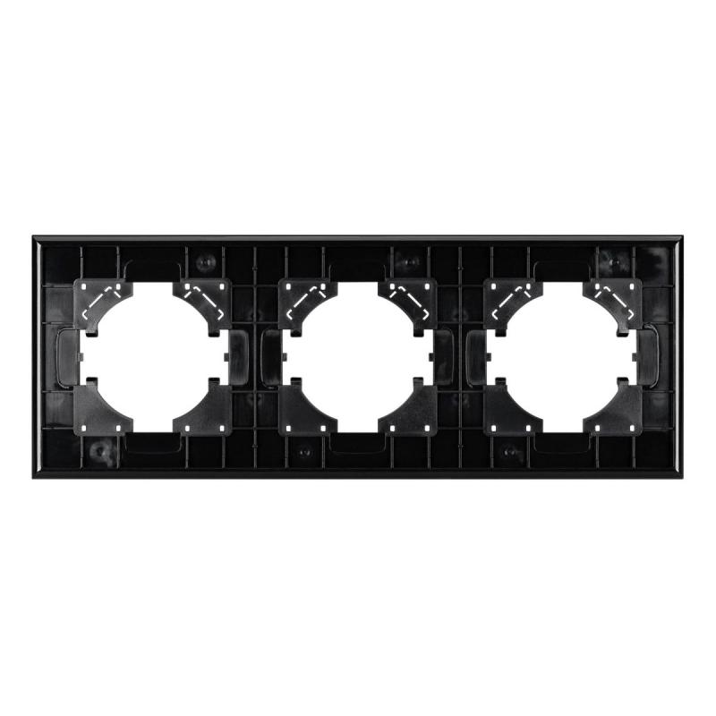 Рамка на 3 поста из натурального дерева Arlight FRM-XSILO-WD-3-SNL 051276