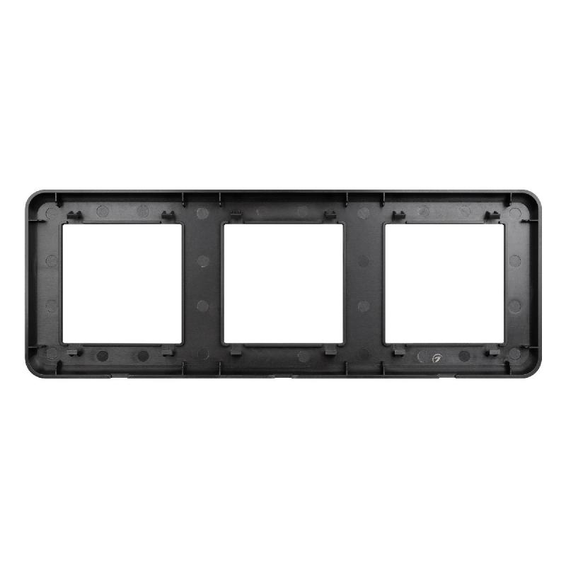 Рамка трехместная Arlight FRM-VERSA-PL-3-BK 043784