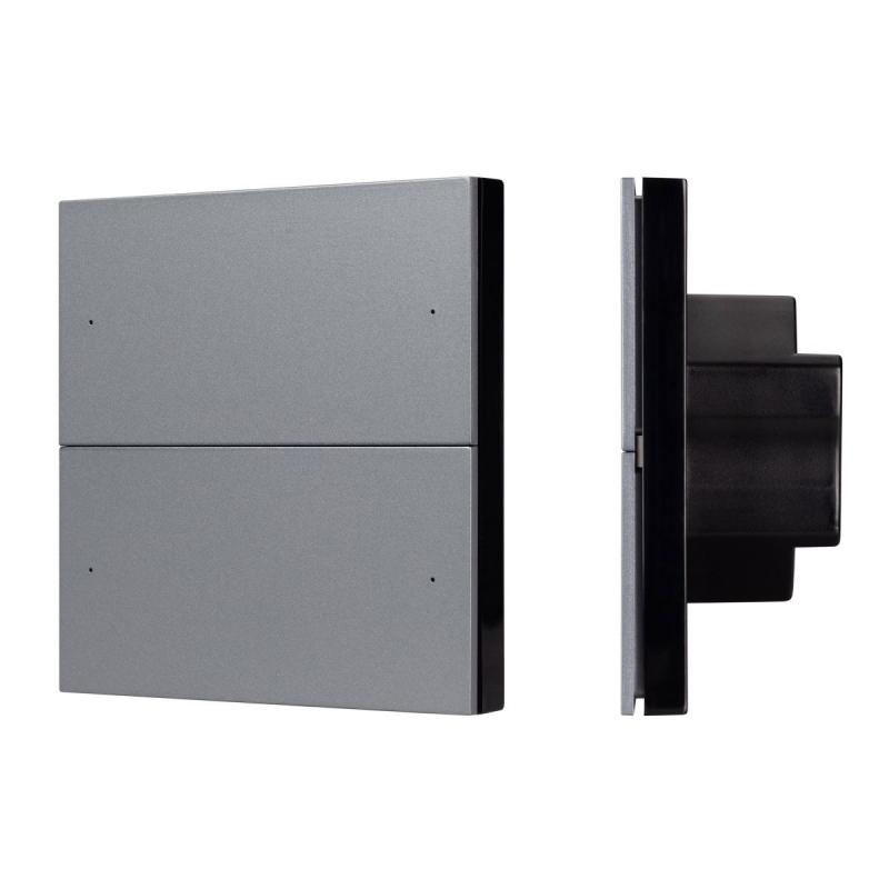 Кнопочная панель Arlight SMART DALI-301-22-4K-D2-IN Grey (BUS, Frameless) (IARL, IP20 Пластик) 060977