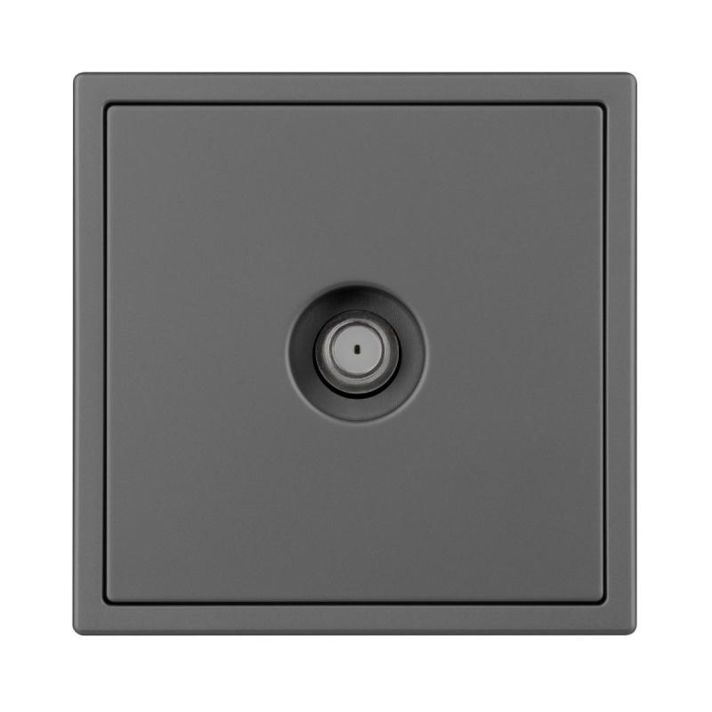 Механизм спутниковой розетки Arlight SCT-NOBE-MST1-SFPL-GR (SAT) (Серый базальт) 054299