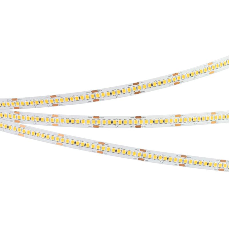 Светодиодная лента Arlight RT-A240-10mm 24V Warm3000 (22 W/m, IP20, 2835, 5m) 038745