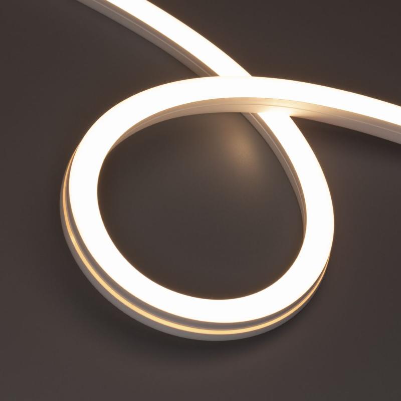 Светодиодная лента герметичная Arlight MOONLIGHT-PRO-SIDE-X320-16x16mm 48V Warm3000 (10 W/m, IP67, 30m, wire x2) (Вывод боковой) 057644