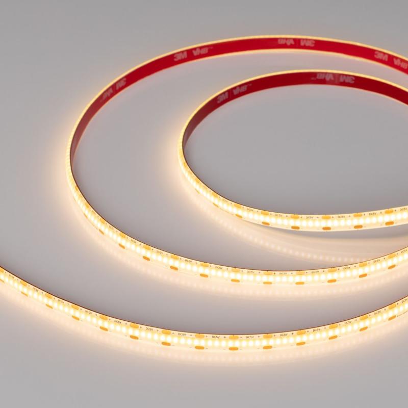 Светодиодная лента герметичная Arlight COB-SE-X360-8mm 5V Warm2700 (5 W/m, IP65, 5m)  041710(1)