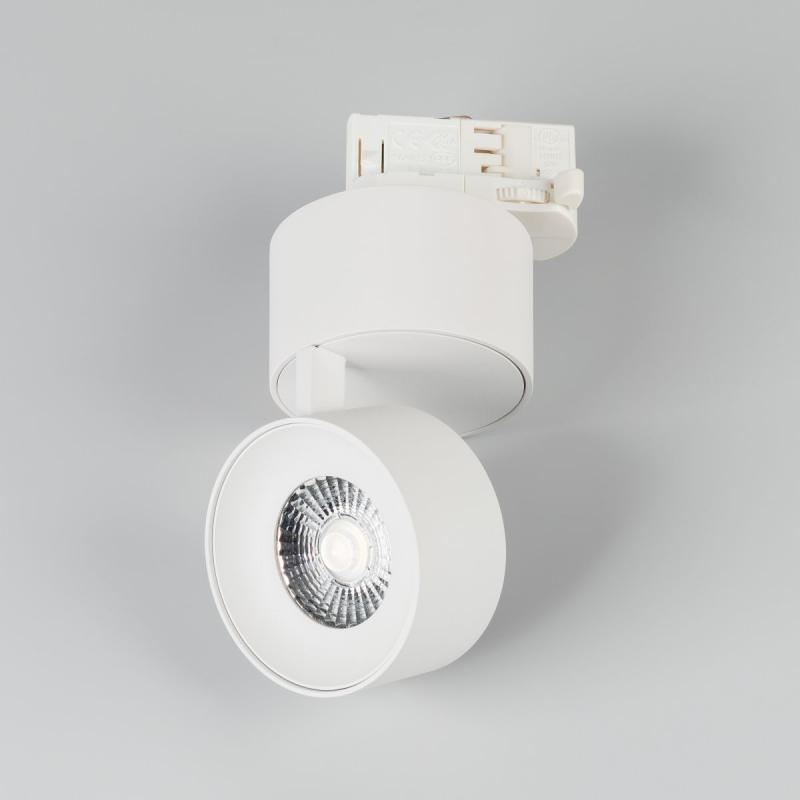 Трековый трехфазный светильник Arlight SP-PLURIO-TRACK-4TR-R77-9W Day4000 (WH-WH, 36 deg, 230V) (IP20 Металл) 038098