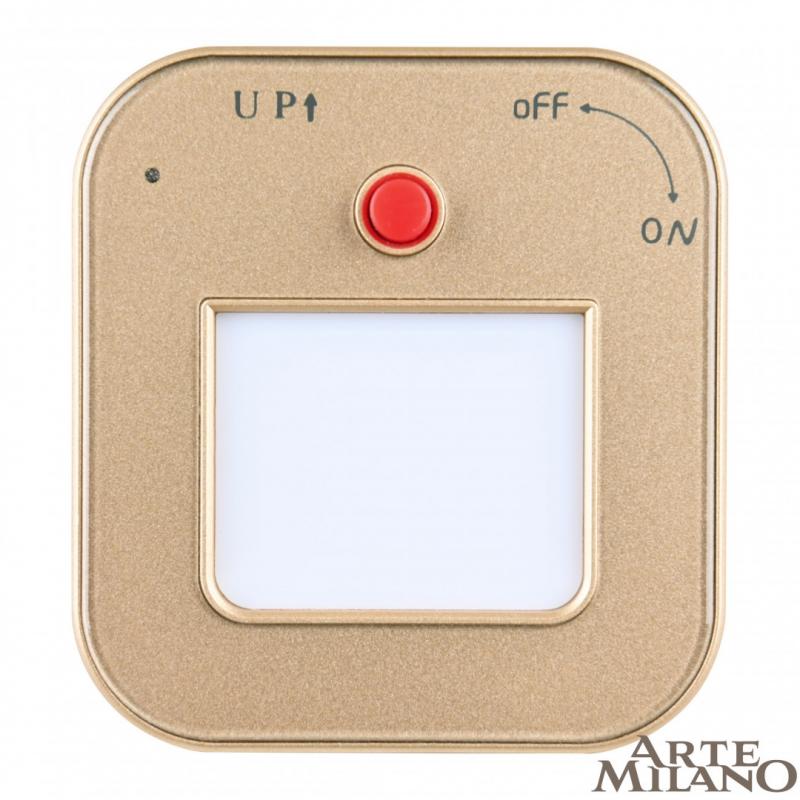 Трековая подсветка Arte Milano Am-track-sockets 380022TL/Light Gold
