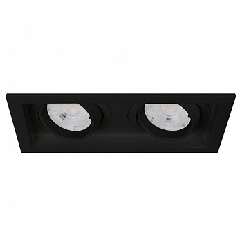 Встраиваемый светильник Arlight MS-VORTEX-BUILT-S170x90-2x12W Warm3000 (BK-BK, 40 deg, 230V) 058437