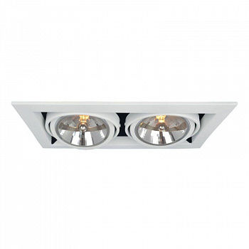 Встраиваемый светильник Arte Lamp Cardani A5935PL-2WH